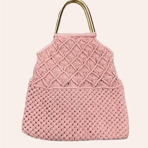 Ulla Johnson Kala Tote Rose Pink
